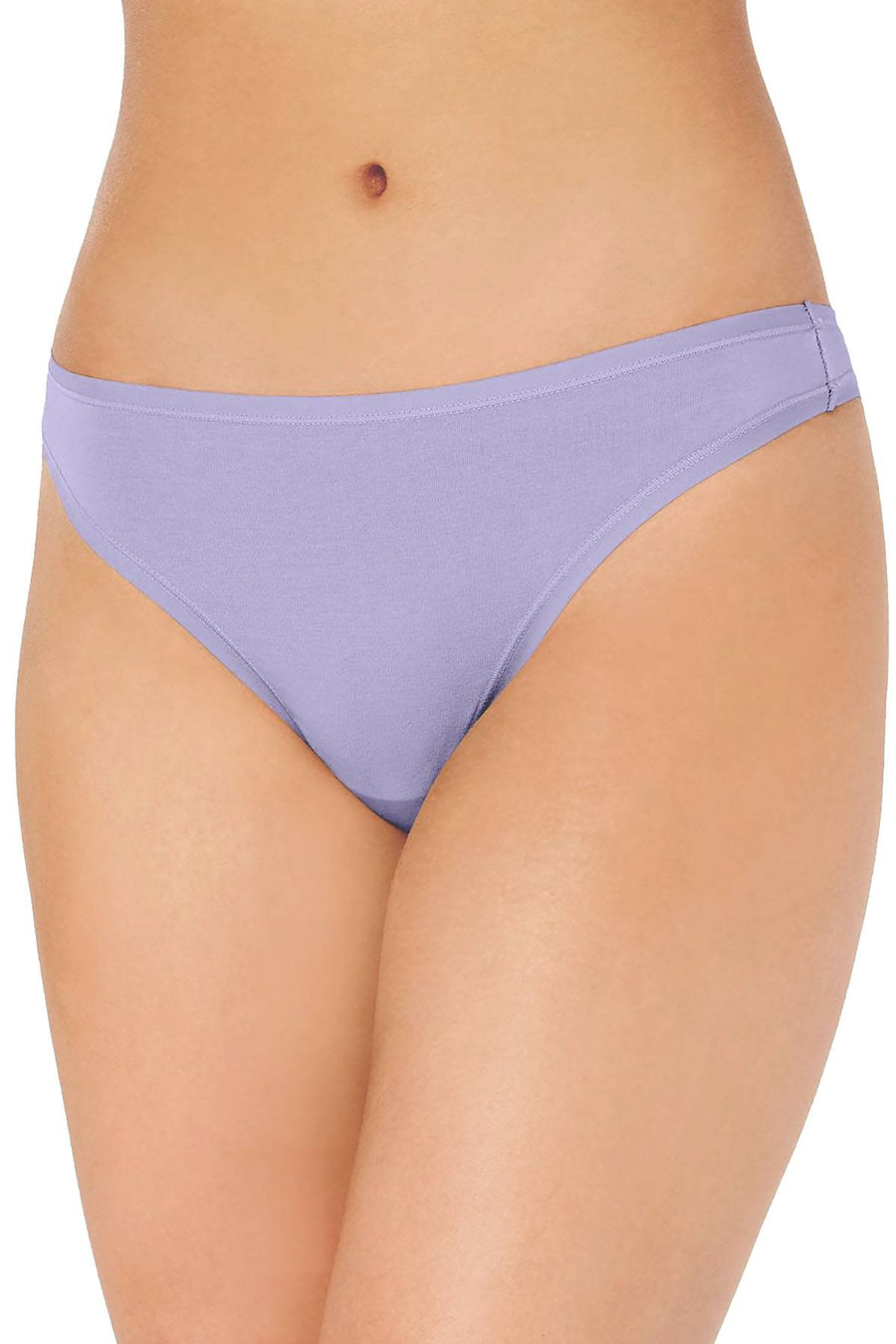 Charter Club Supima Cotton Thong in Lilac Whisper
