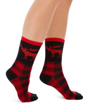 Charter Club Women's Moose Crew Socks