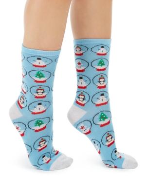 Charter Club Women's Snowglobes Crew Socks
