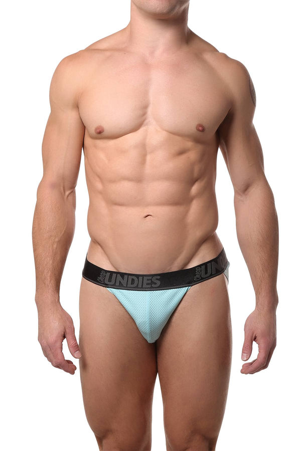 CheapUndies Aqua Mesh Bikini Brief