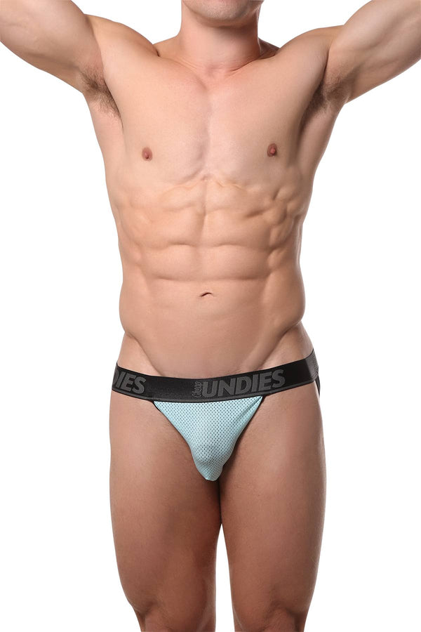 CheapUndies Aqua Mesh Jockstrap