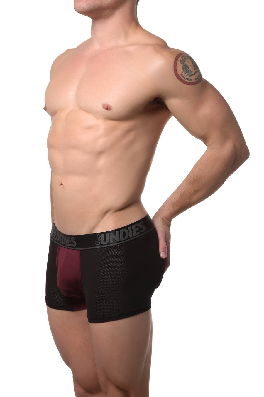 CheapUndies Black Cool Mesh Trunk