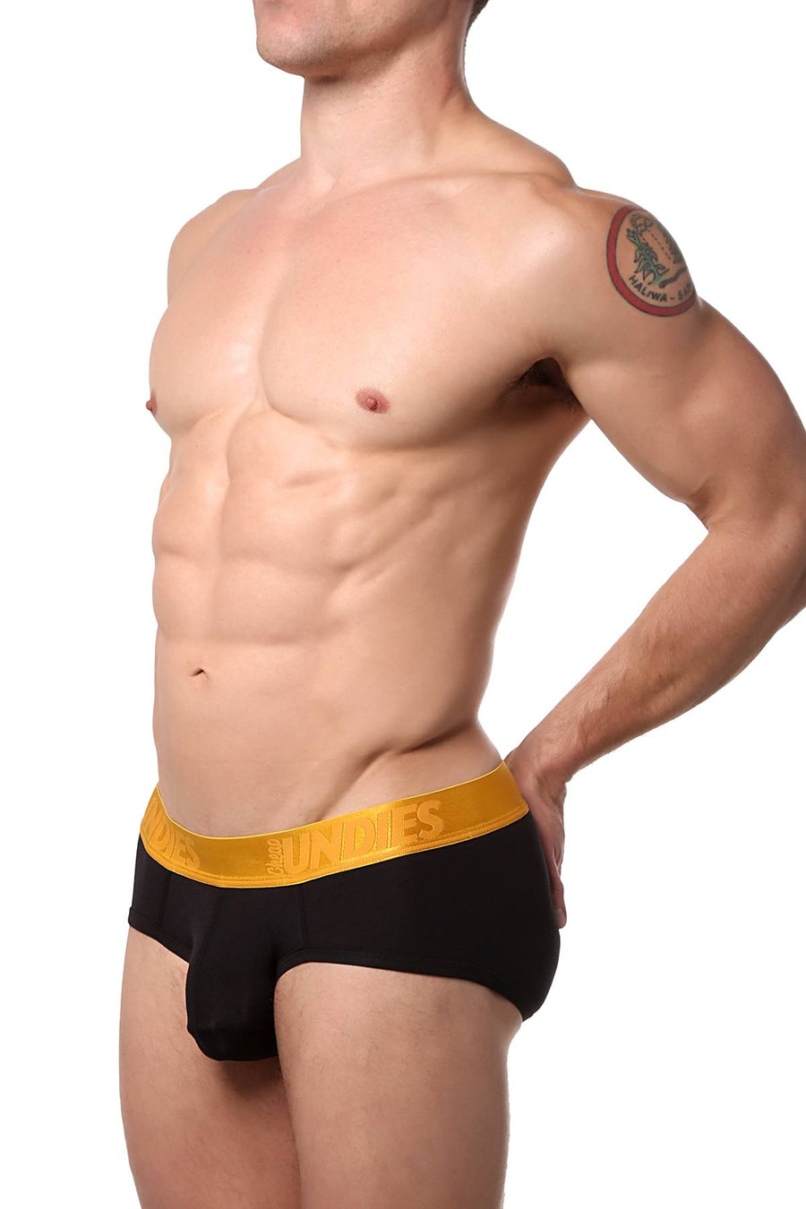 CheapUndies Black Luxe Brief