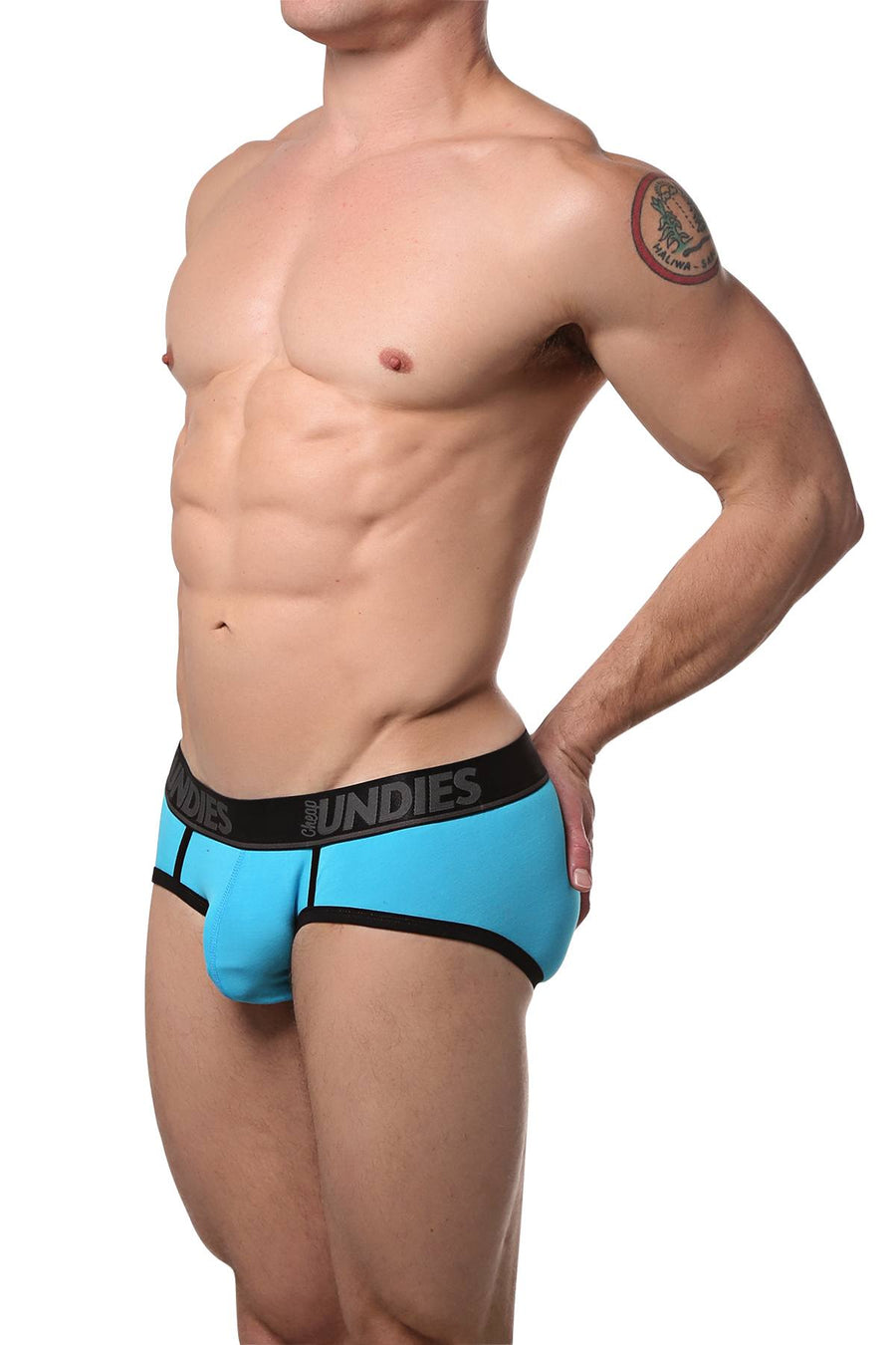 CheapUndies Blue Touch Brief