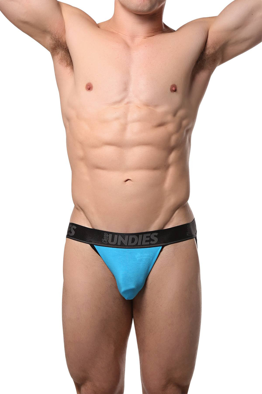 CheapUndies Blue Touch Jockstrap