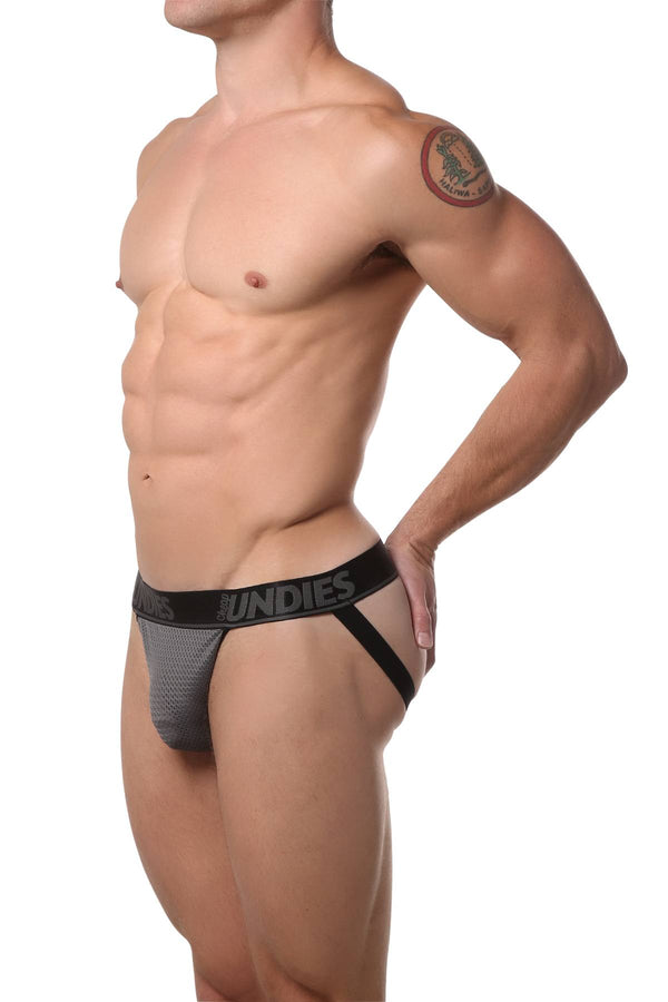 CheapUndies Charcoal Mesh Jockstrap
