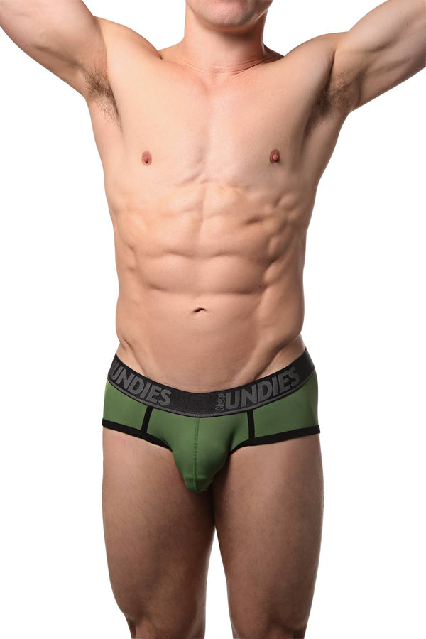 CheapUndies Green Fluid Brief