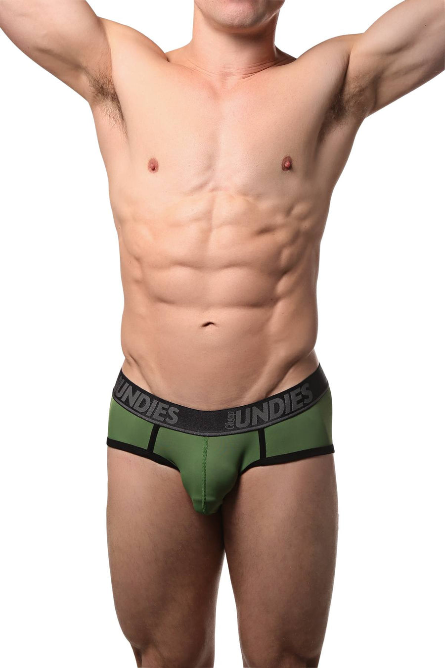 CheapUndies Green Fluid Brief