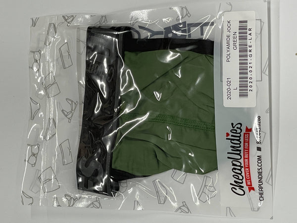 CheapUndies Green Fluid Jock