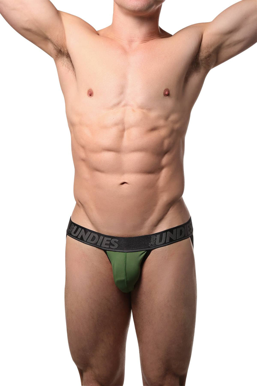 CheapUndies Green Fluid Jock