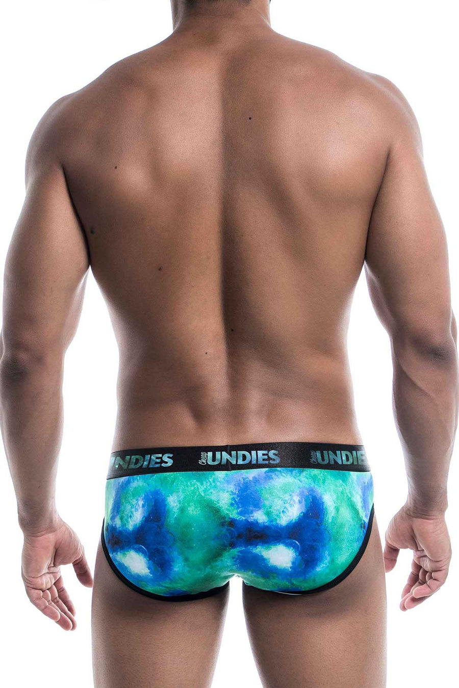 CheapUndies Green Galaxy Brief