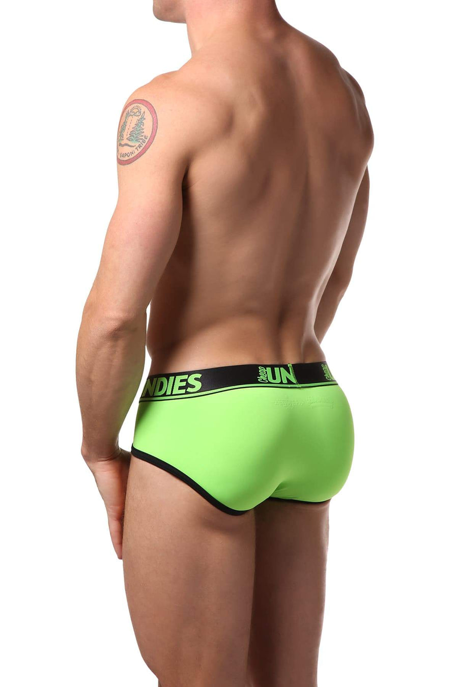 CheapUndies Green Neon Brief