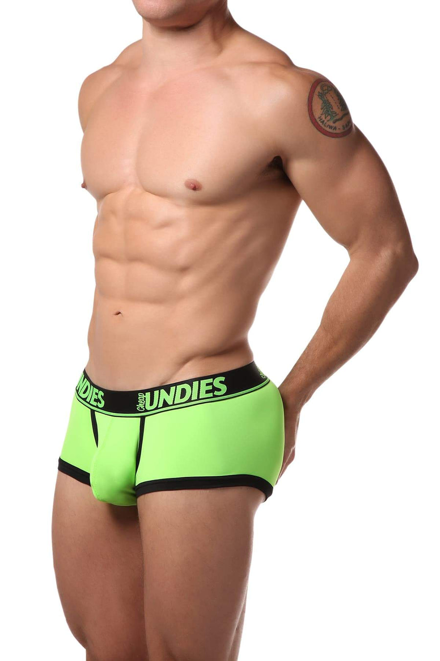 CheapUndies Green Neon Trunk
