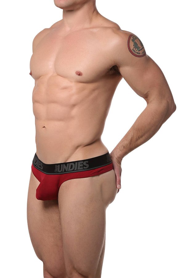 CheapUndies Maroon Touch Thong