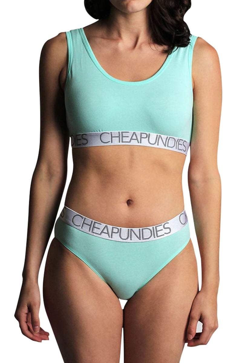 CheapUndies Mint Venus Sports Bra