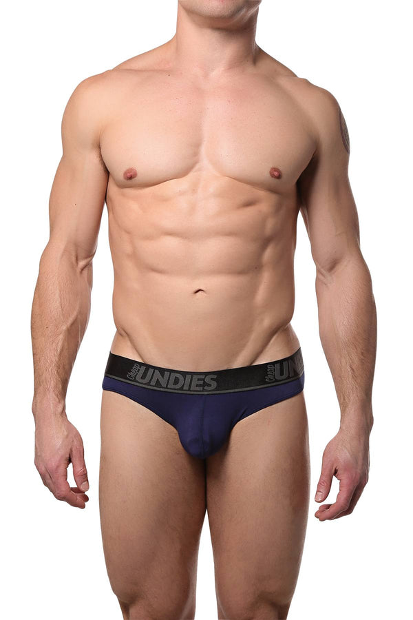 CheapUndies Navy Touch Thong