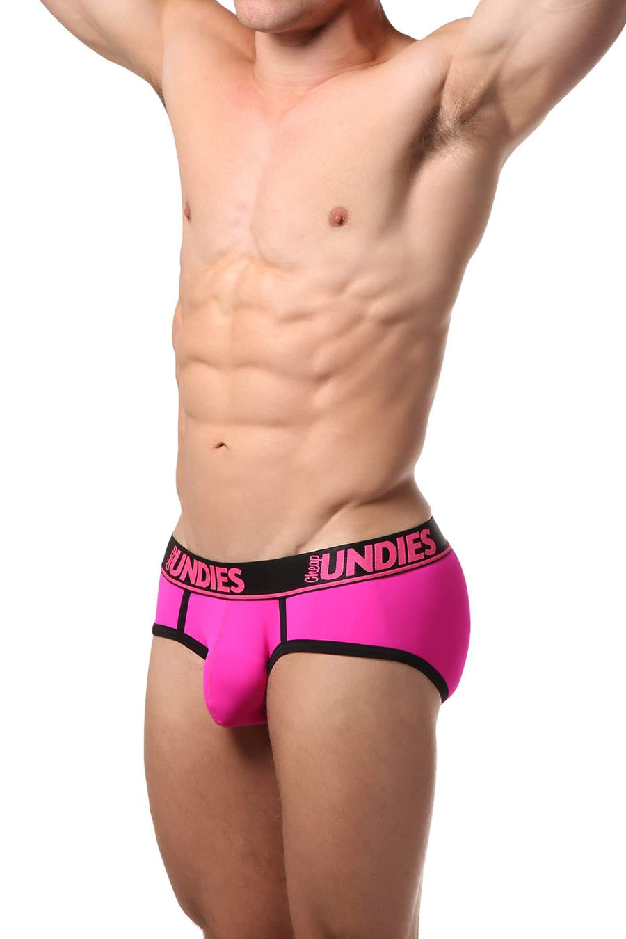 CheapUndies Pink Neon Brief