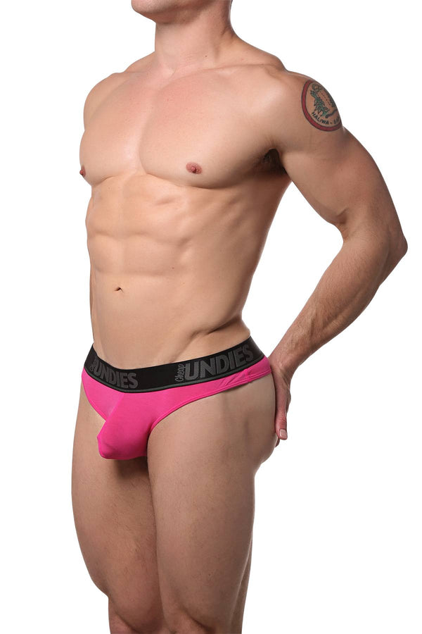 CheapUndies Pink Touch Thong