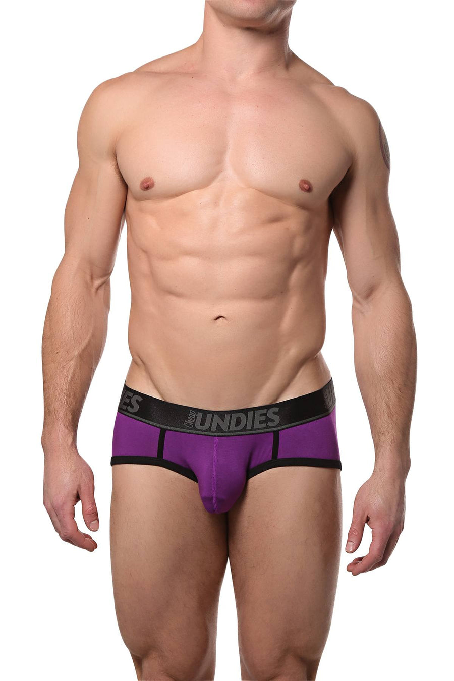 CheapUndies Purple Touch Brief