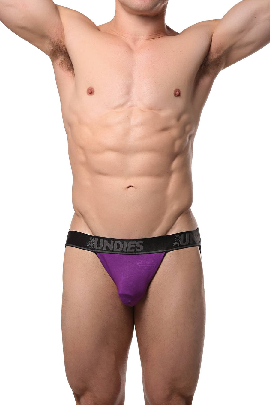 CheapUndies Purple Touch Jockstrap