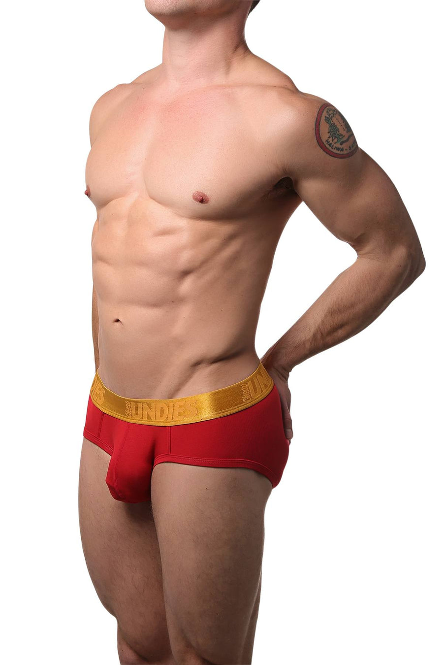 CheapUndies Red Luxe Brief