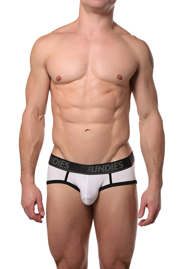 CheapUndies White Touch Brief