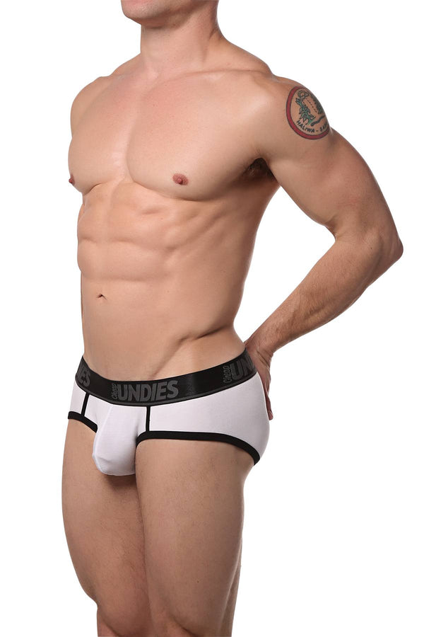 CheapUndies White Touch Brief