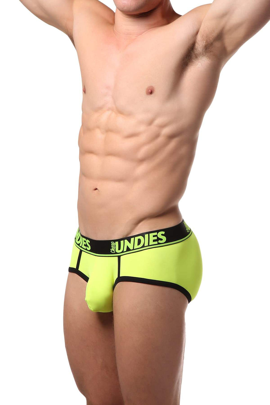 CheapUndies Yellow Neon Brief