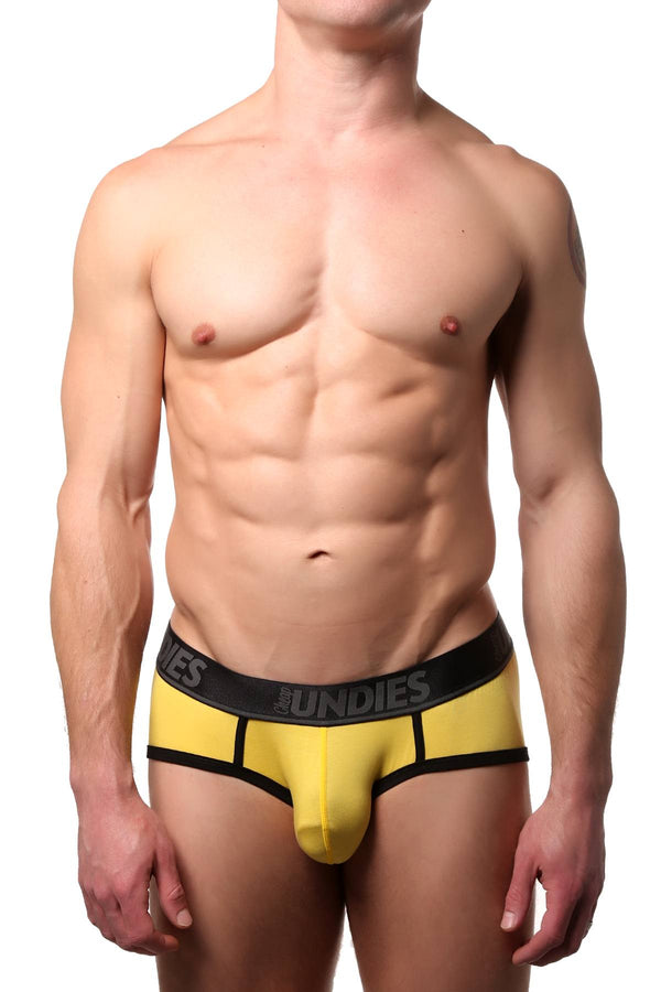 CheapUndies Yellow Touch Brief