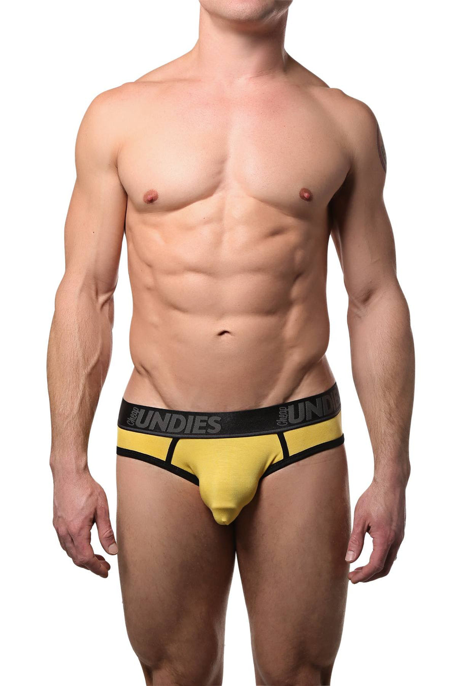 CheapUndies Yellow Touch Jock Brief