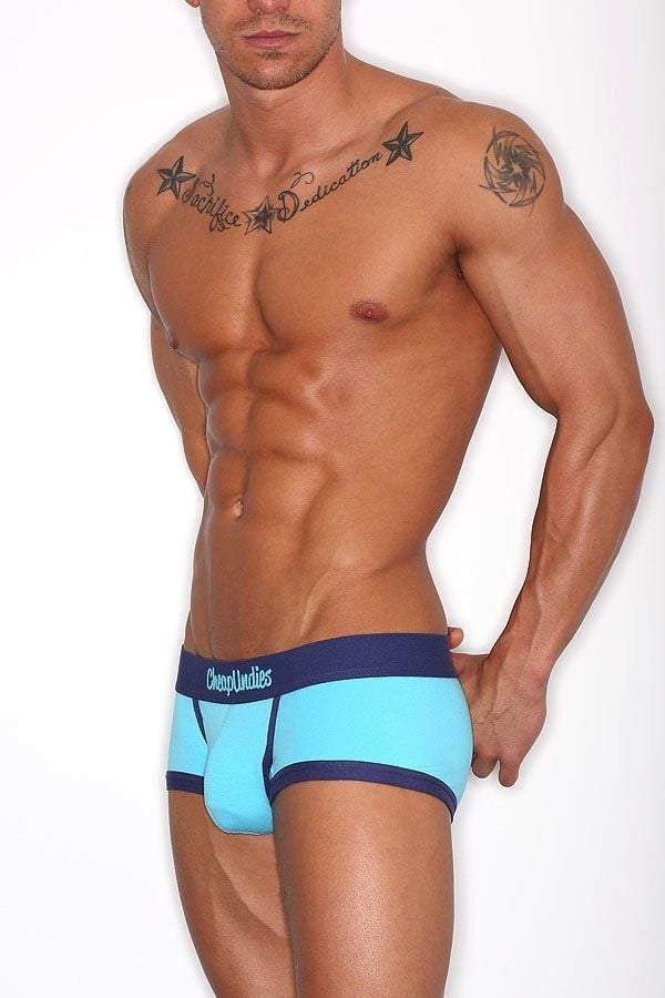 Cheapundies Light Blue Bulge Boxer