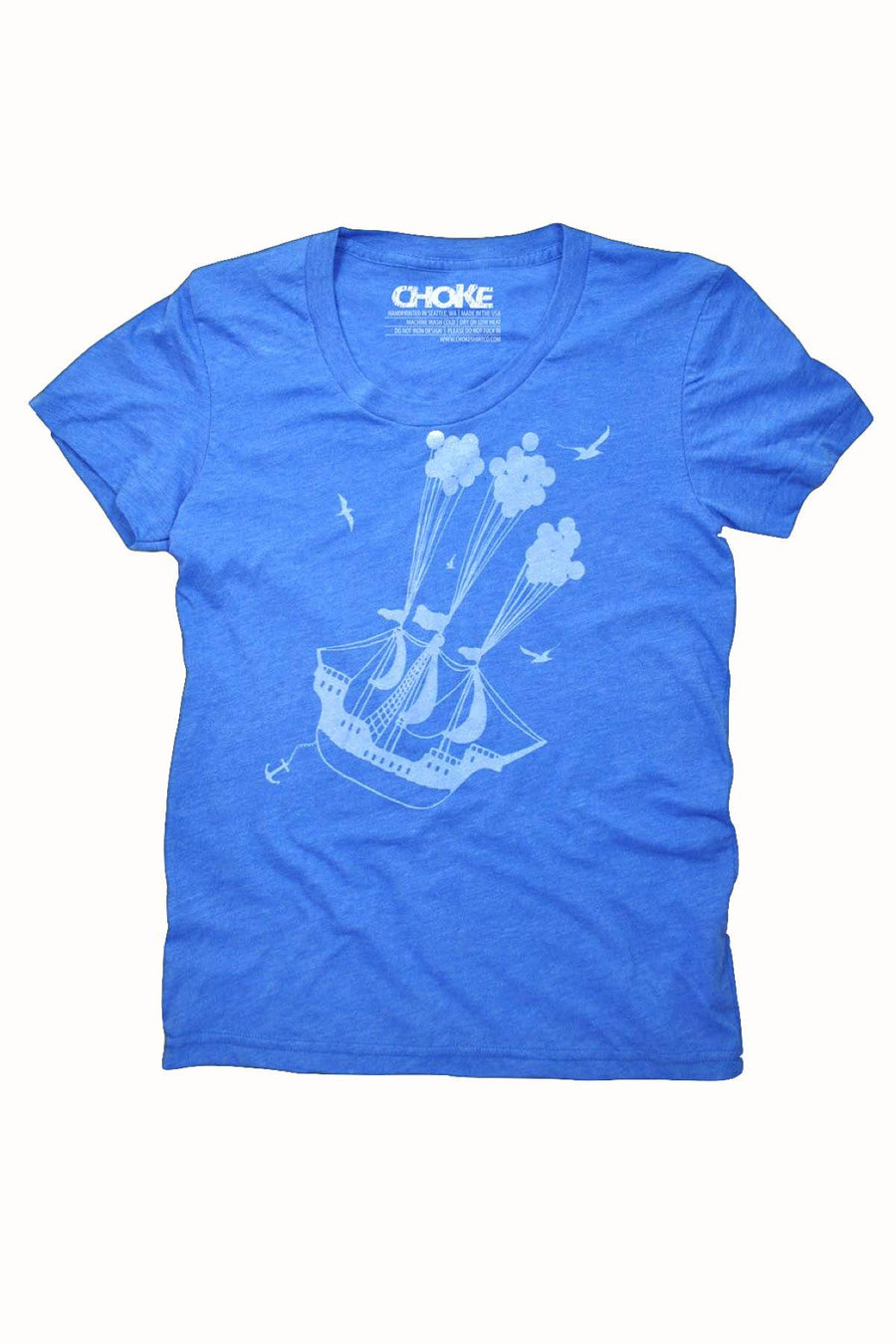 Choke Blue Sail Tee
