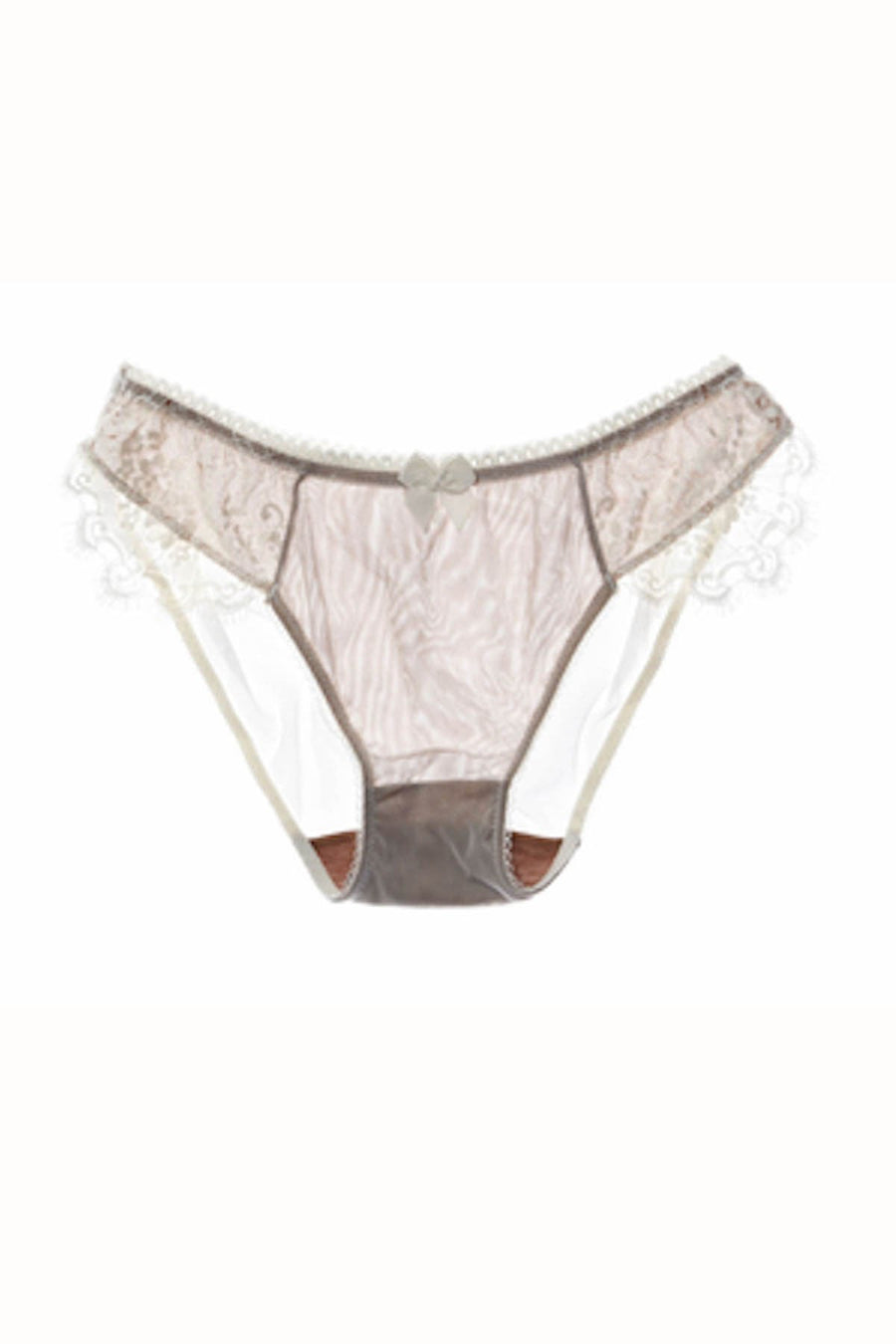 Claudette Beige En Dentelle Bikini