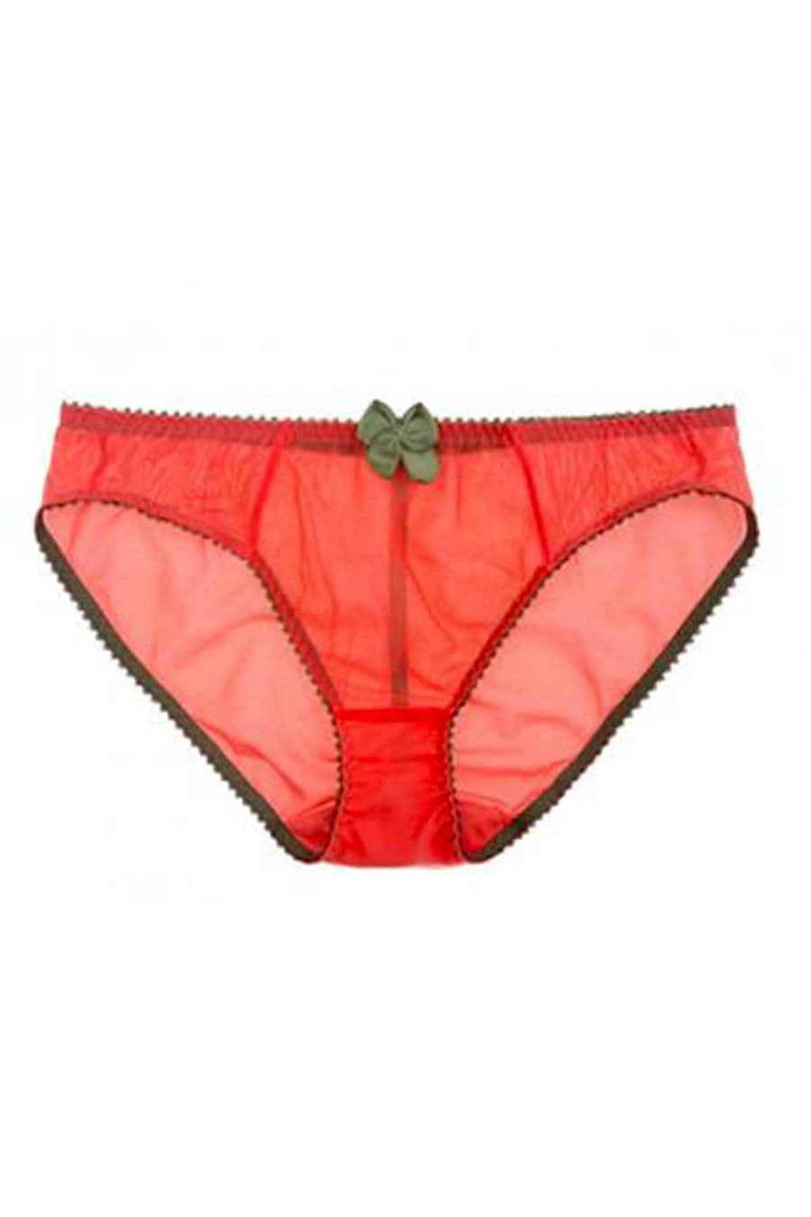 Claudette Papaya & Khaki Bikini