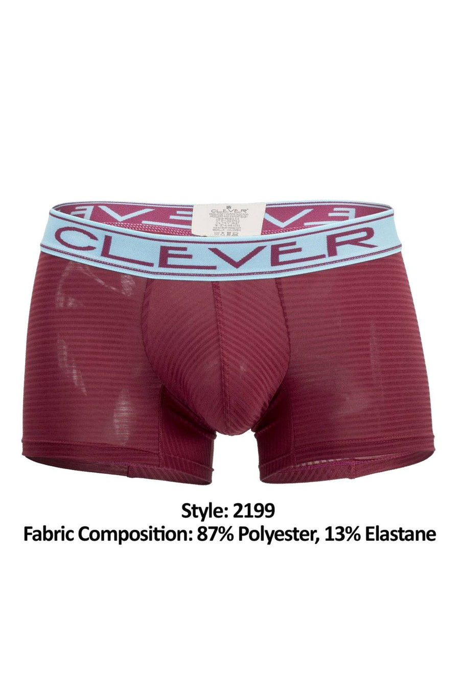 Clever Aqua/Wine Faint Stripe Limited Edition Trunk