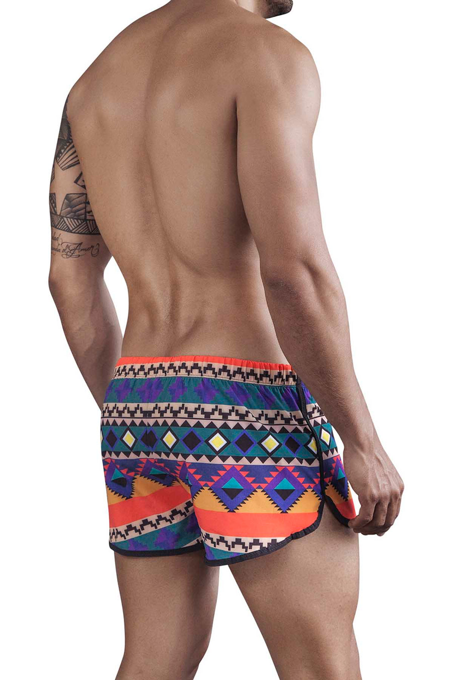 Clever Black Egyptian Swim Short