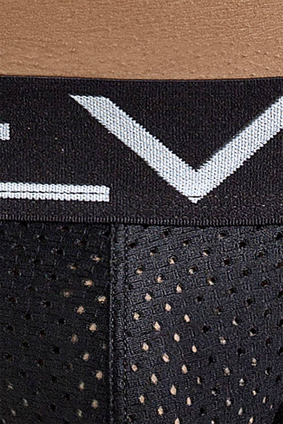 Clever Black Fancy Brief