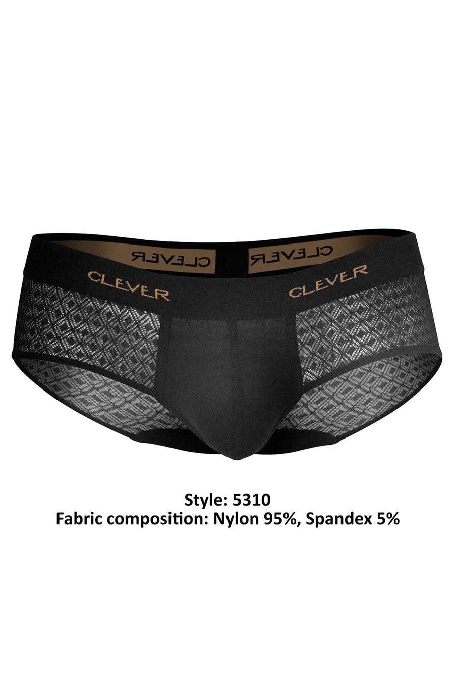 Clever Black Magnificent Classic Brief