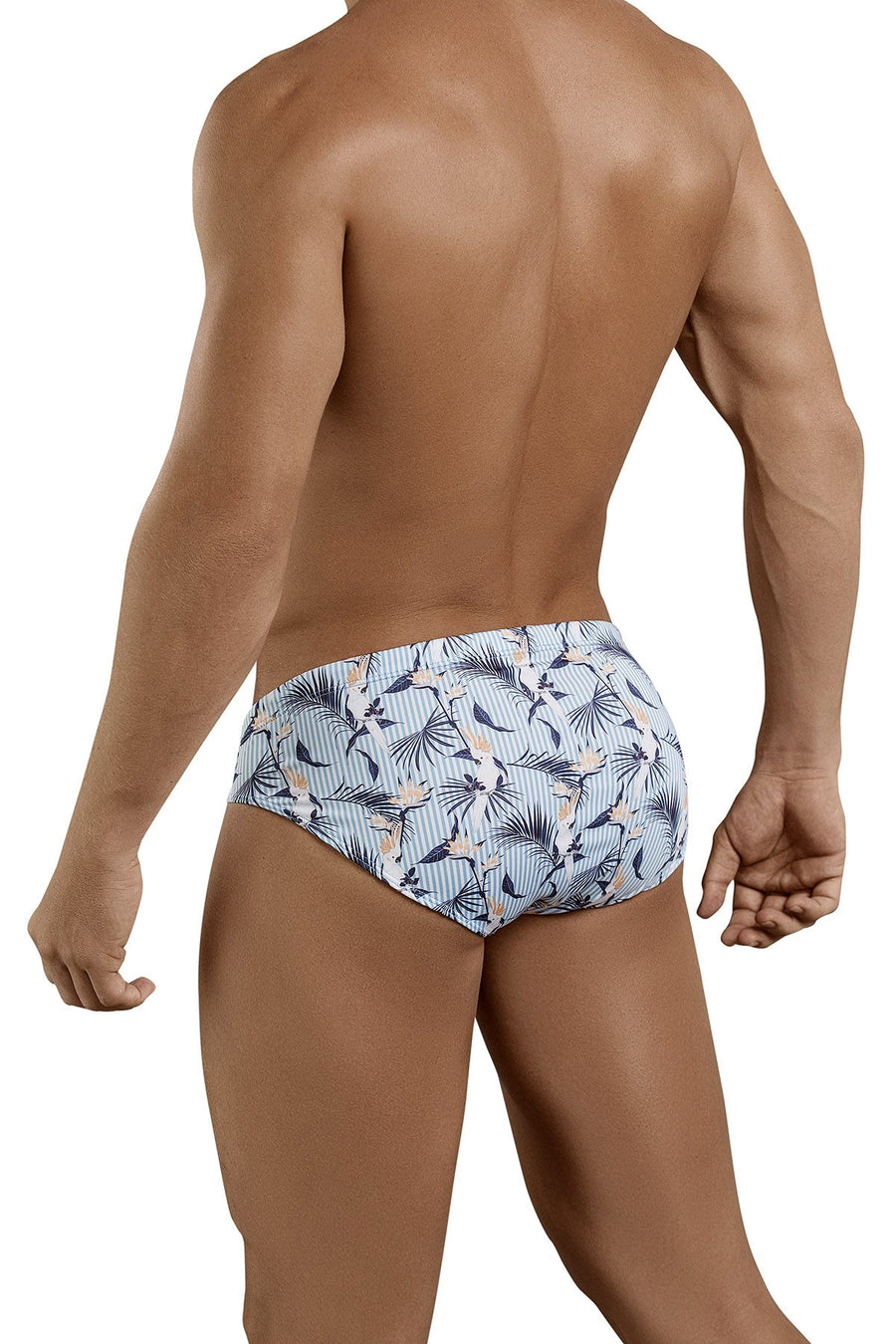 Clever Blue Cockatoos Swim Brief
