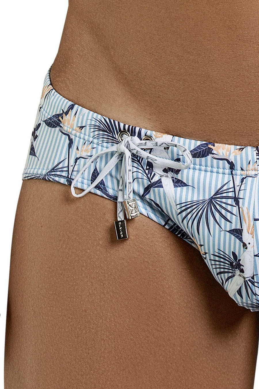 Clever Blue Cockatoos Swim Brief