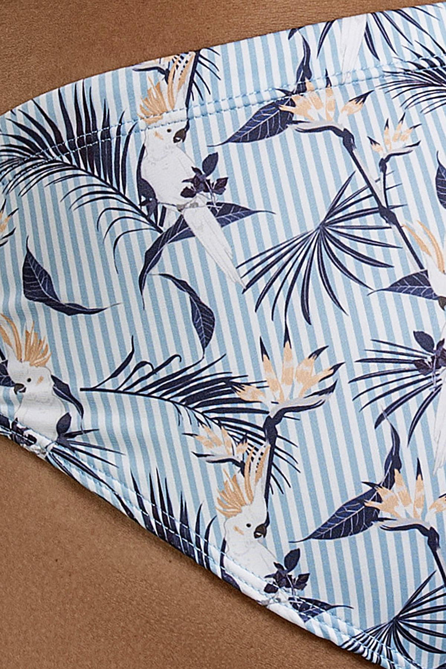 Clever Blue Cockatoos Swim Brief