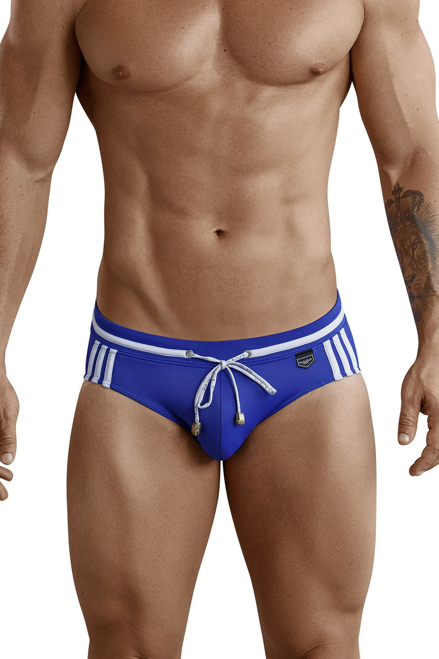 Clever Blue Pool Party Swim Brief