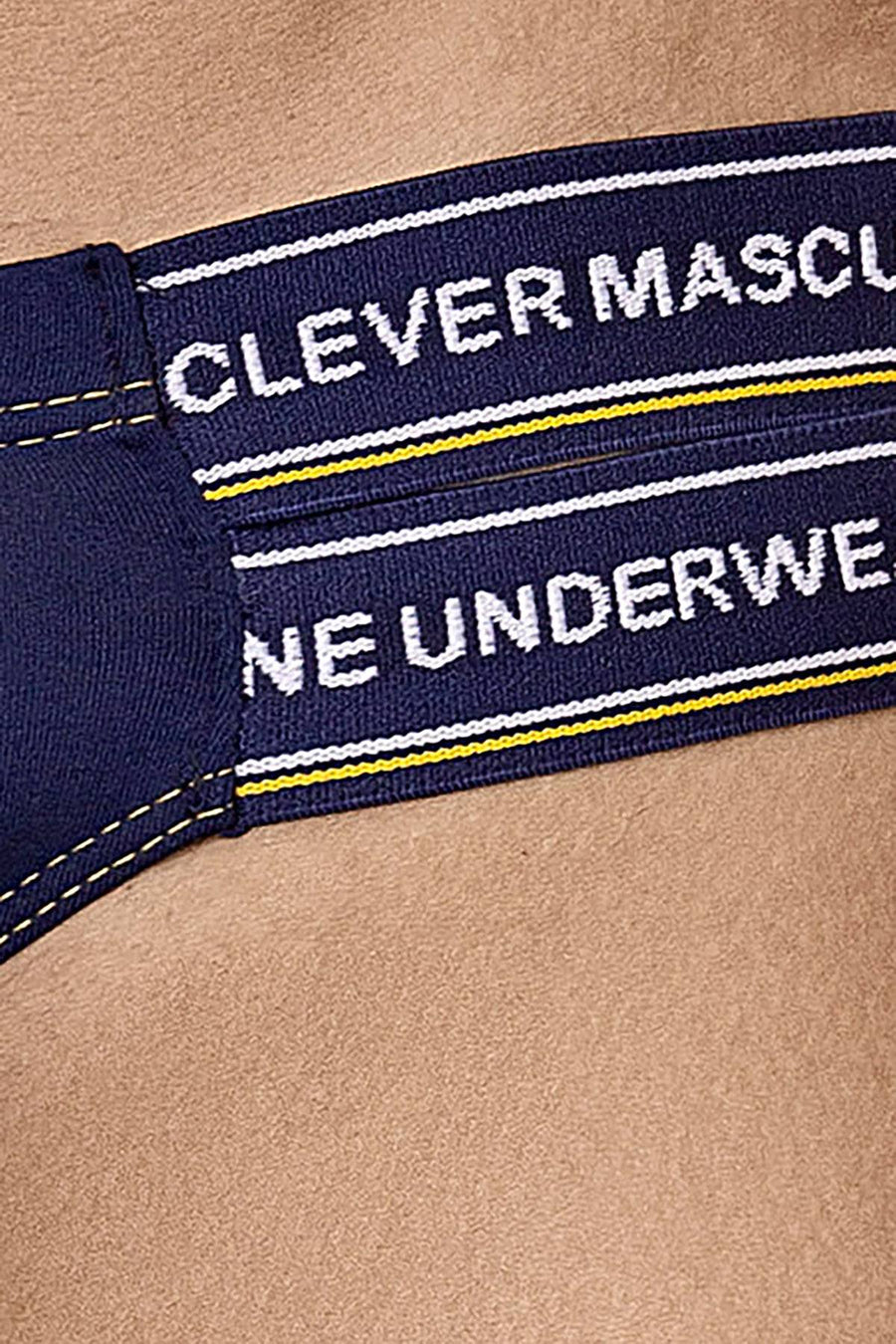 Clever Dark Blue Expression Brief