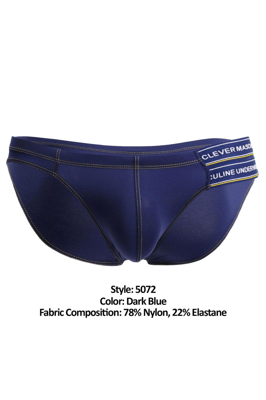 Clever Dark Blue Expression Brief