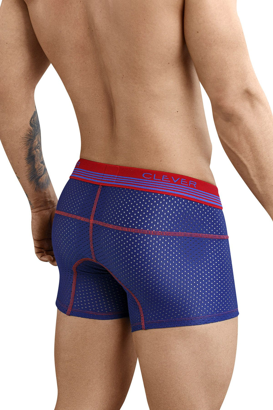 Clever Dark Blue/Red Danish Trunk