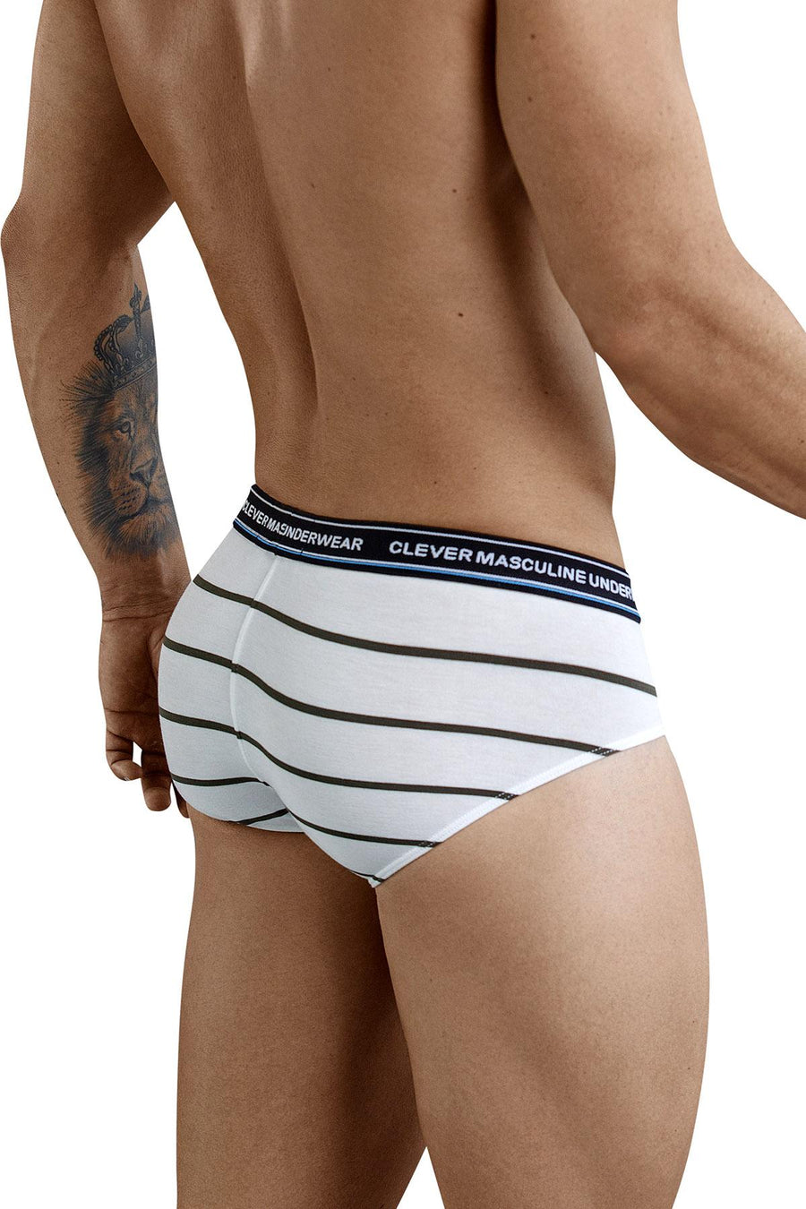 Clever Dark Green Milkshake Latin Brief