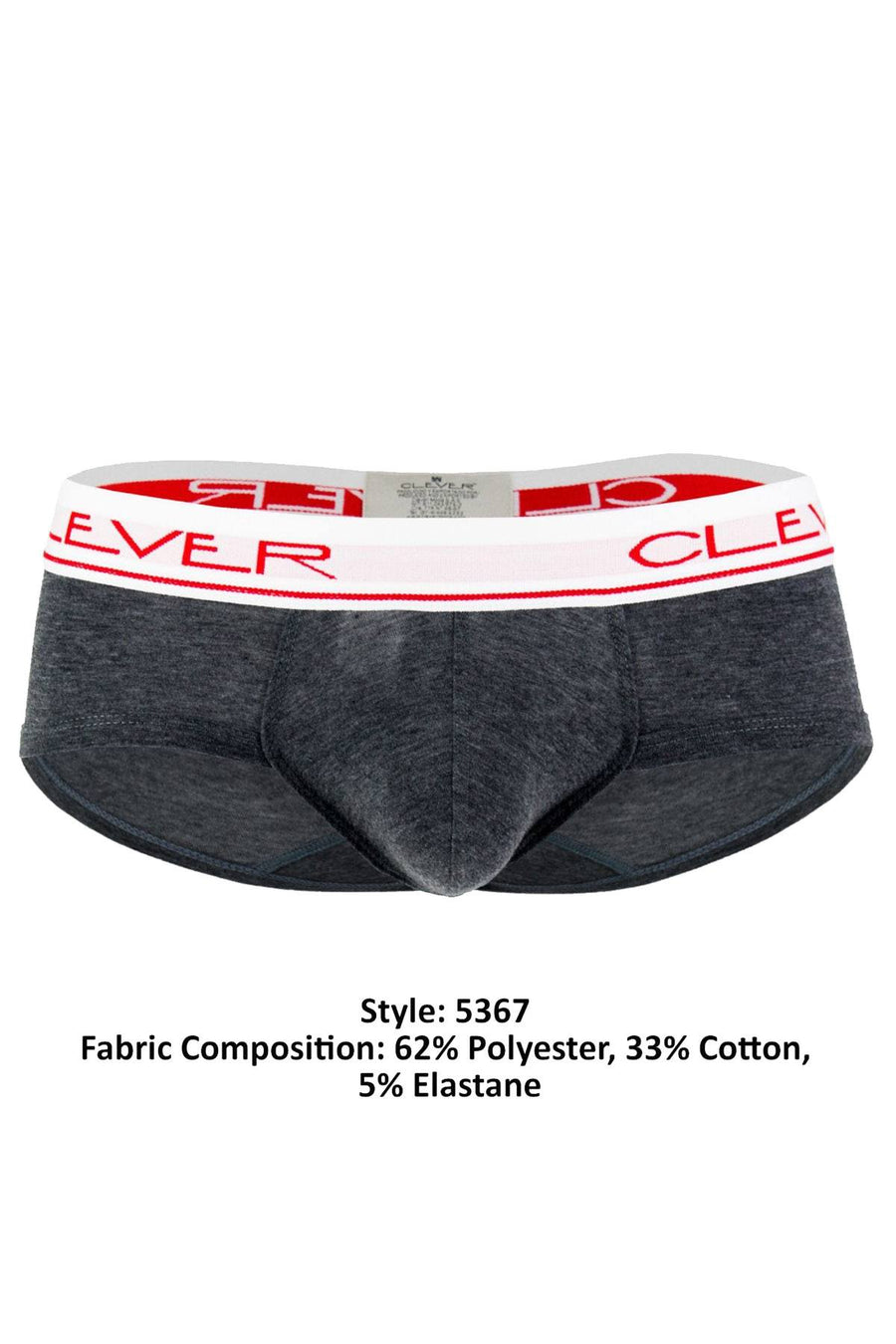 Clever Dark Grey Canadian Classic Brief