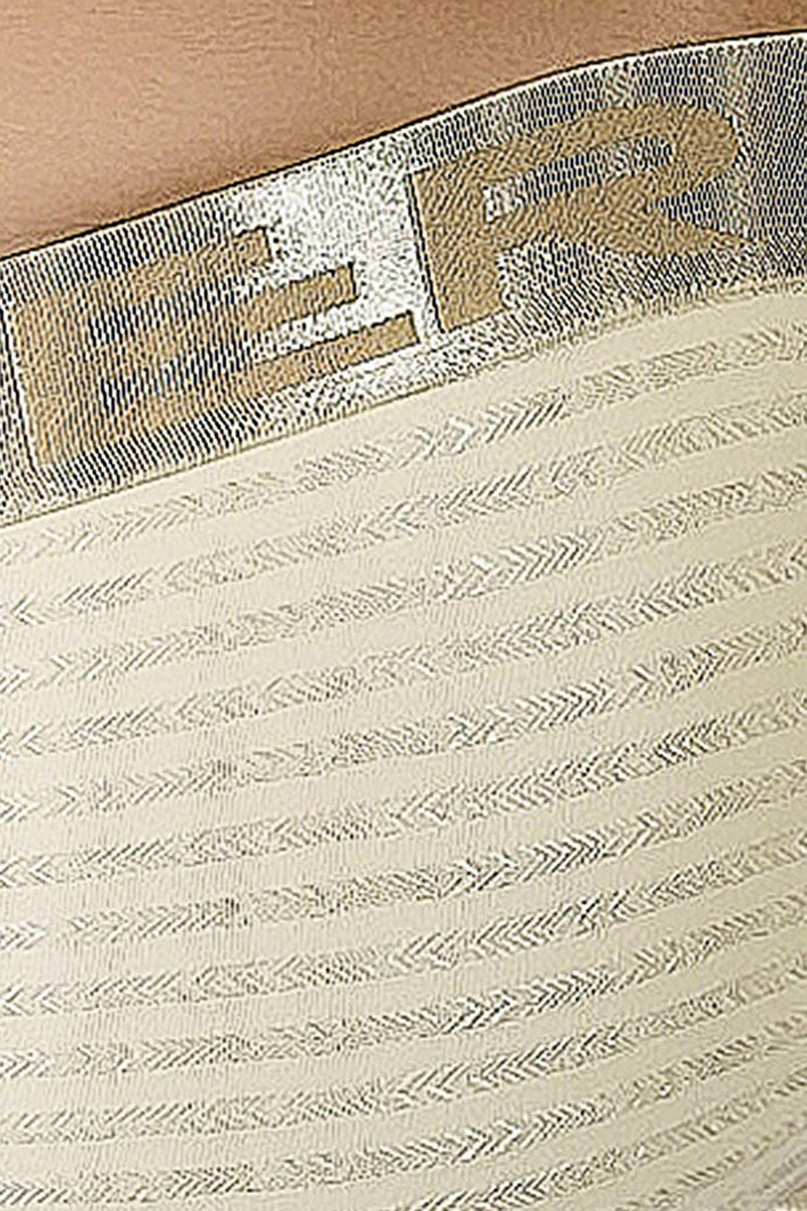 Clever Gold Limited Edition Textured Stripe Latin Brief