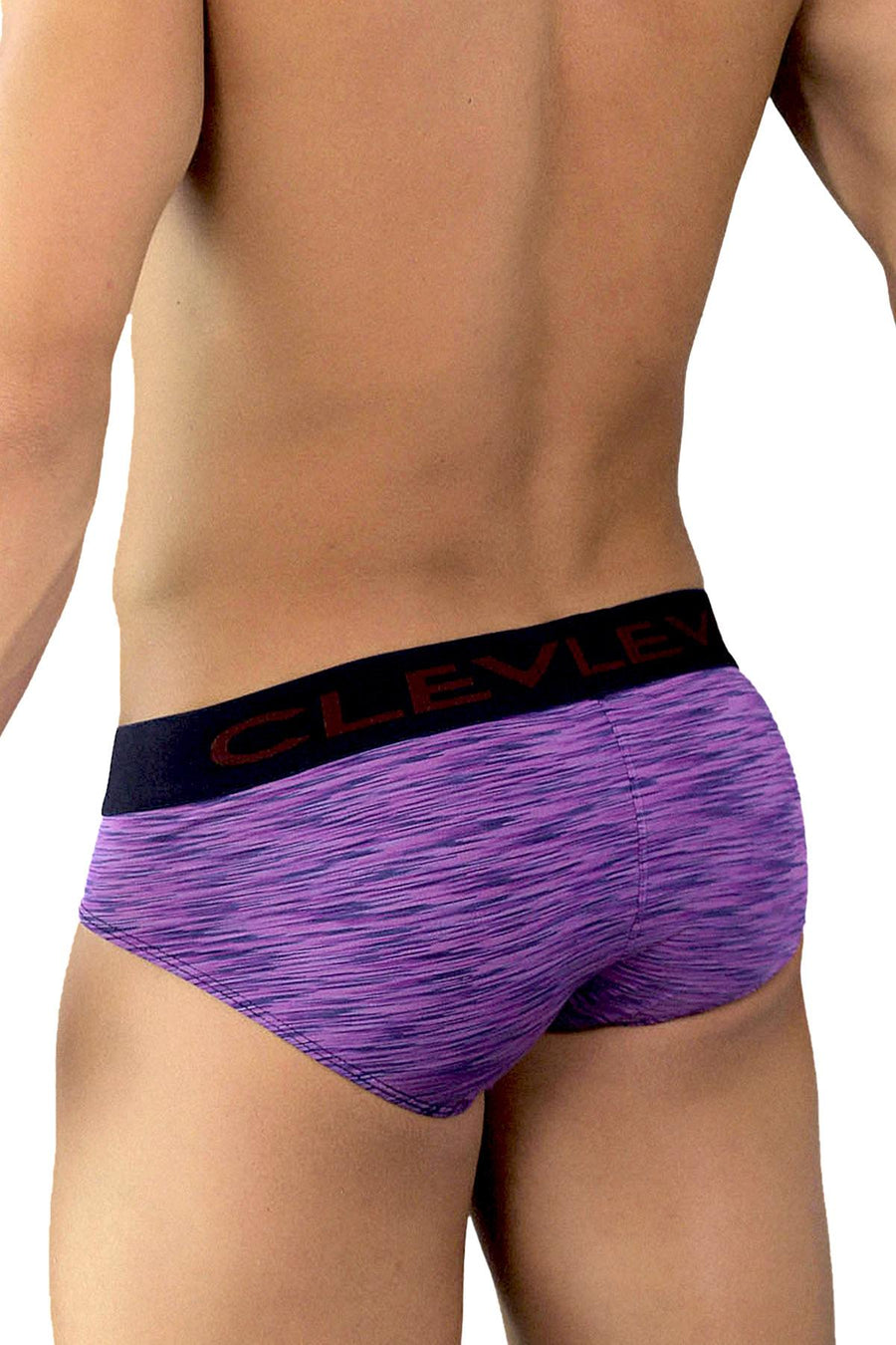 Clever Grape/Navy Limited Edition Striped Latin Brief