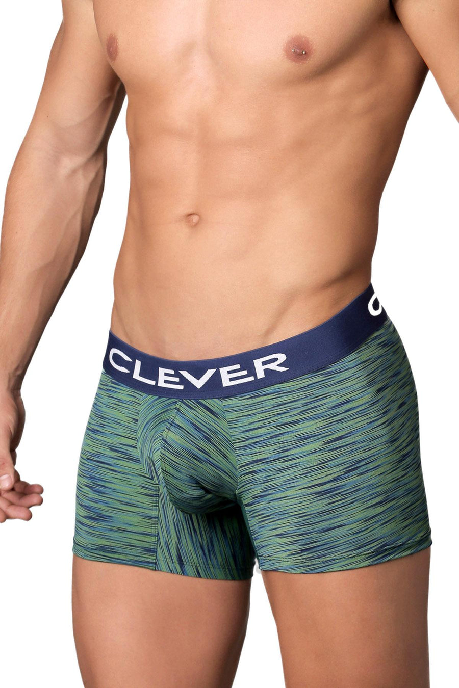 Clever Green/Dark Blue Limited Edition Thin-Striped Trunk